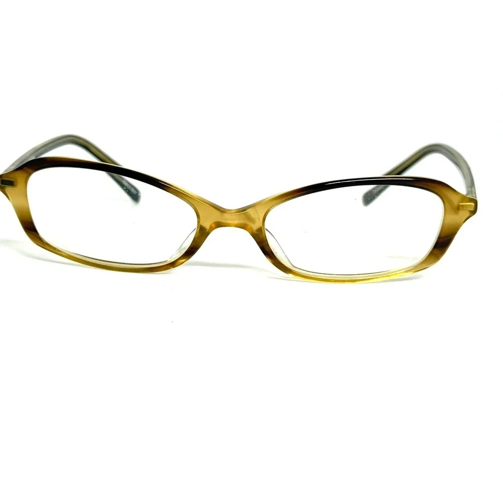 Bulova Aurora Eyeglasses Demi Sand Brown Oval Frames 51-18-140 23606
